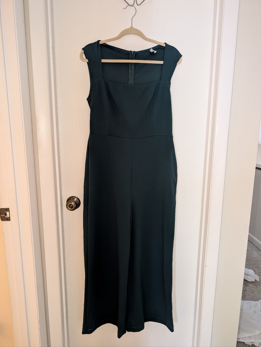 Lulu's Size XL Forest Green Jumpsuit